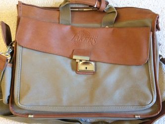 Leather Lakers Messenger Bag