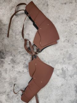 Leather SCA Shoulder Armor / Pauldrons