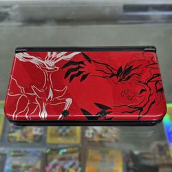 Nintendo 3DS XL Pokémon X and Y Red Version Handheld System