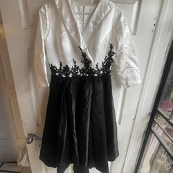 Black and White Dress 