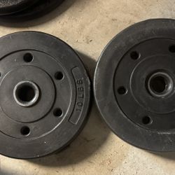 1” Hole Cast Iron Weight Plates