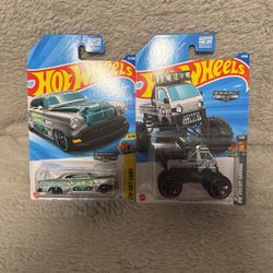 Hot Wheels 2025 ZAMAC Mazda Autozam and Custom ‘53 Chevy 