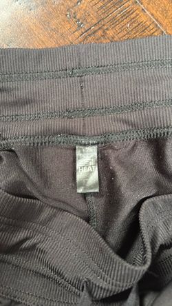 Black Athletic pants  with Elastic Waistband