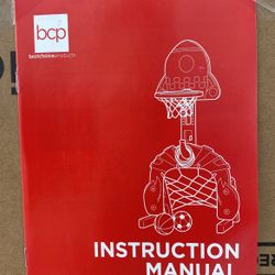 Kids Basketball Hoop And Soccer Net Still In Box