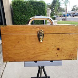 Wood Tackle Box