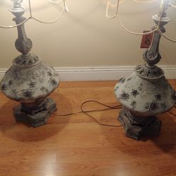 Vintage Brass Lamps