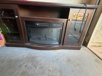 Electric Fireplace TV Stand / Entertainment Center