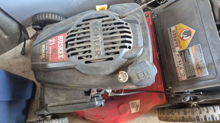 Huskee kohler lawnmower