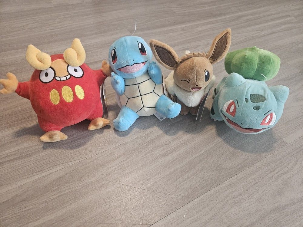 Pokemon Plushes