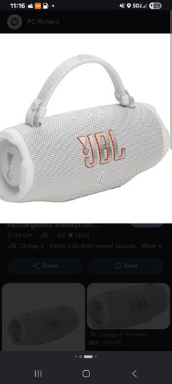 JBL Charge 6 – White