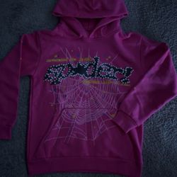 Pink sp*der hoodie