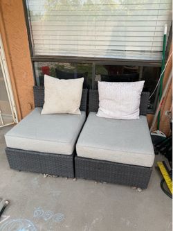 Two Patio Chairs
