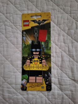 Lego Batman luggage tag