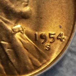Obverse Die Chip Penny 
