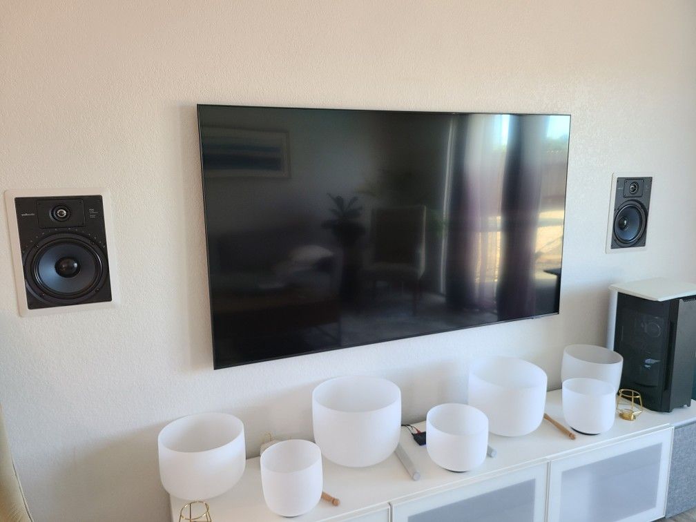 Home Theater Sound System in wall