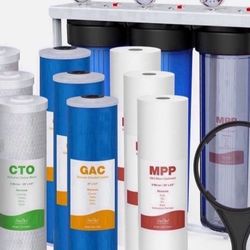 Express Water Whole House Anti Scale Filter Set – 3 Stage Filtration Water Co... BRAND NEW