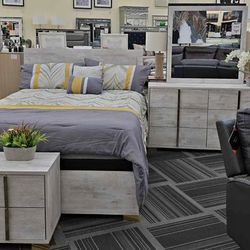 New 4pc Bedroom Set In Box Buy Now Pay Later $39 Down No Credit Needed
