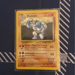 Machoke 1995 Card