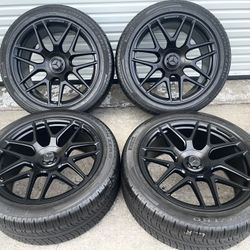 22” Mercedes G63 G550 AMG Wheels and Tires 