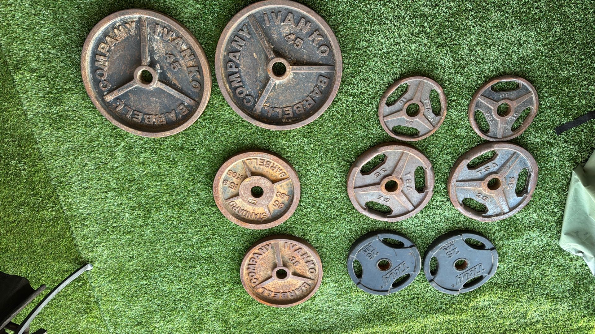 Ivanko Weight plates