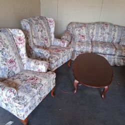 Sofa Set With Table