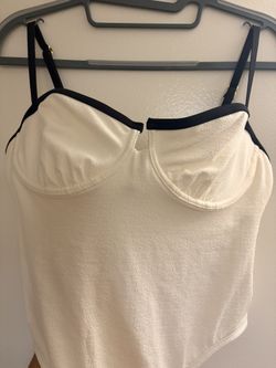 White Elegant Bathing Suit Bikini