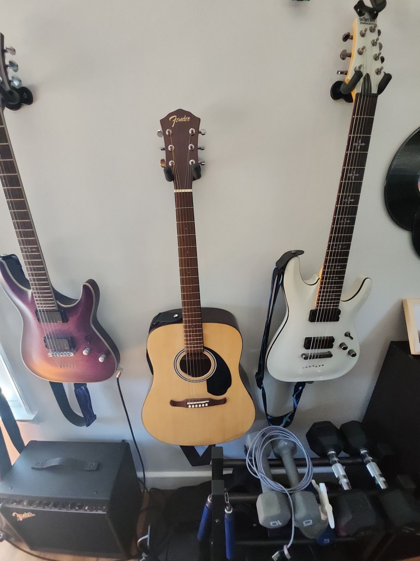 Fender acoustic guitar