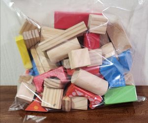 Wooden blocks