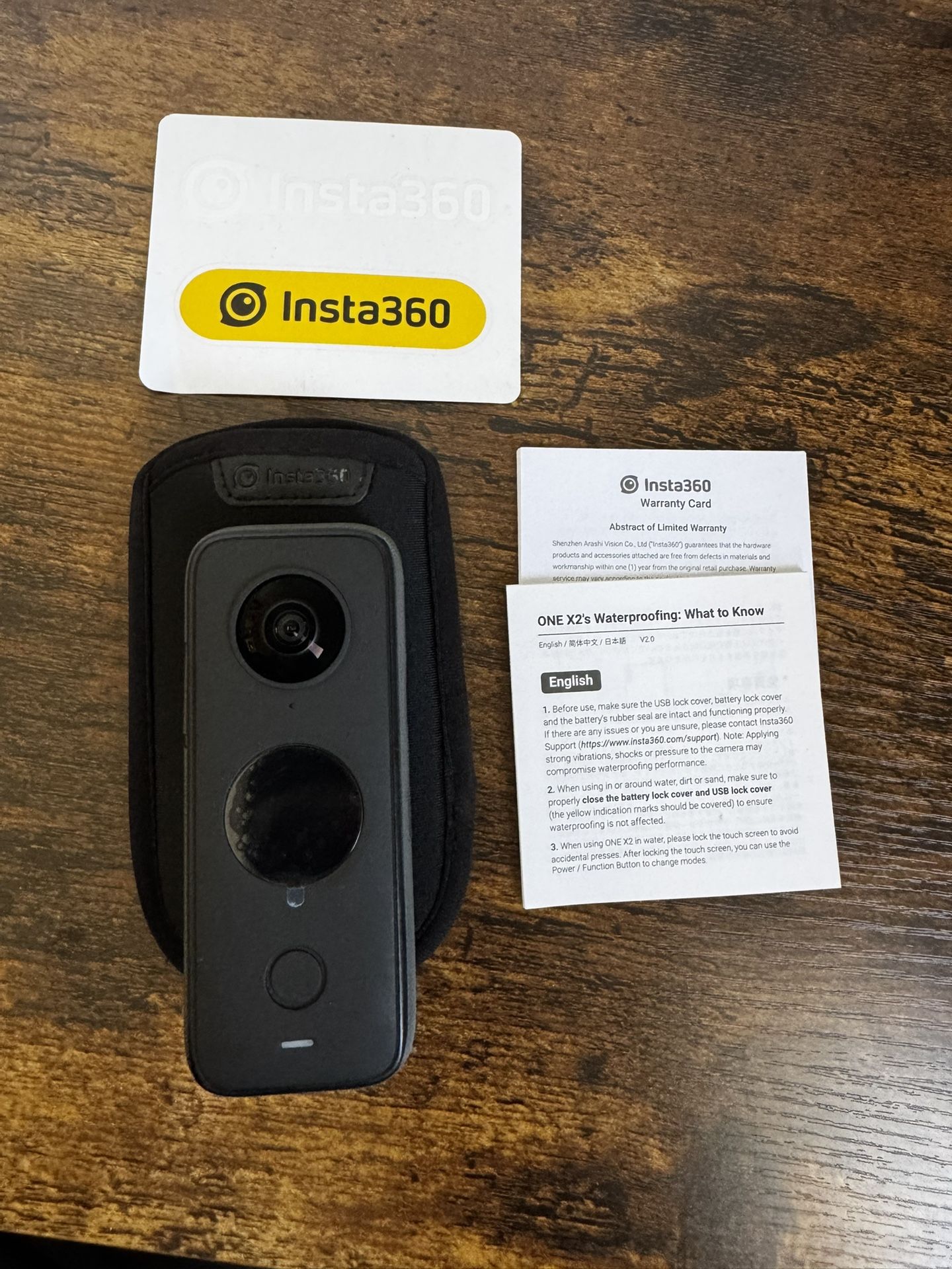 Insta360 ONE X2 w/box