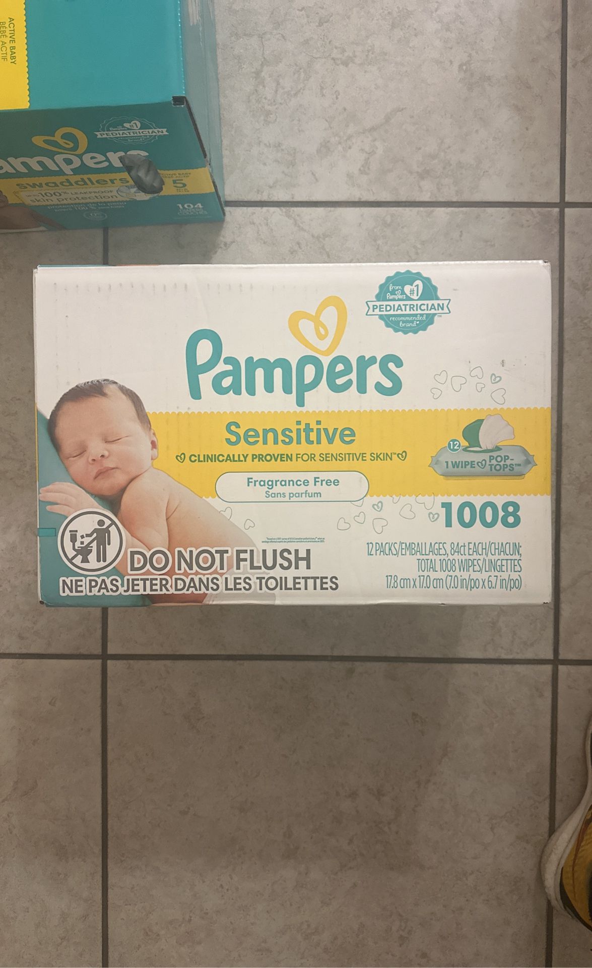 👶Pampers WIPES/1008 Count NEW
