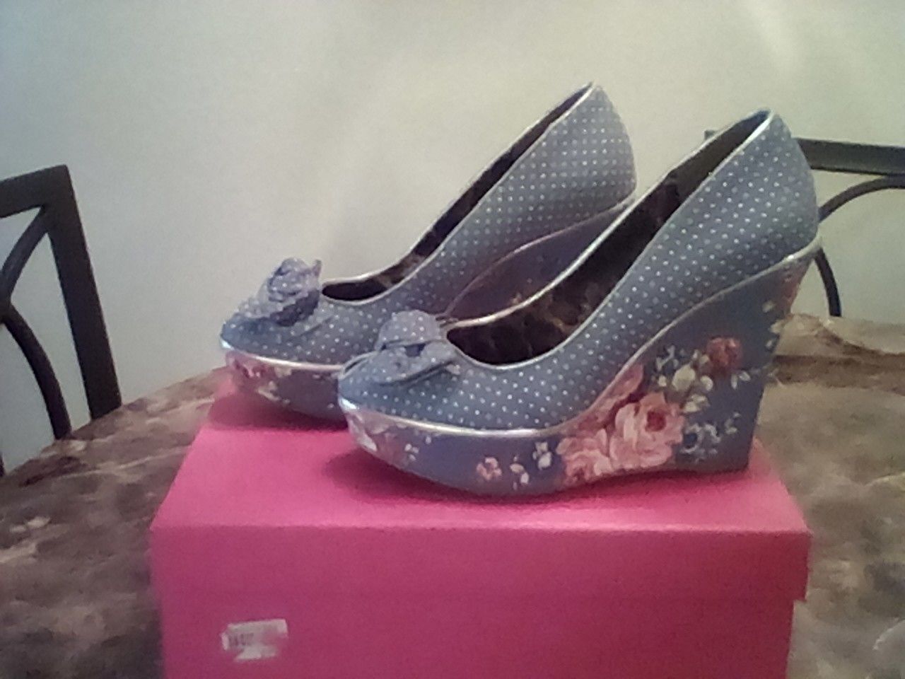 Super Adorable Betsey Johnson Wedge Heel Shoes!!!