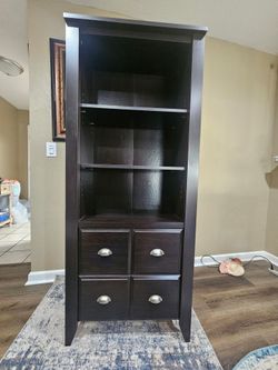 7ft Tall Expresso Bookcase