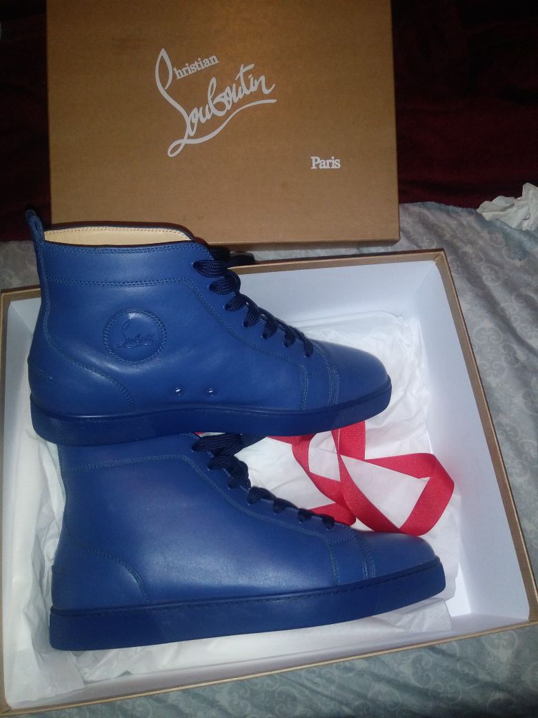 Red Bottoms New in-box Christian louboutin- Louis Orlato Mens Flat Size 11  for Sale in San Francisco, CA - OfferUp