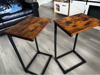 Two side tables