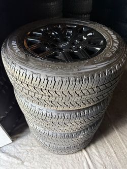 18 Chevy Silverado 1500 wheels and tires