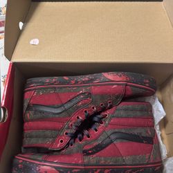 Vans Freddy Krueger Shoes  SIZE 11
