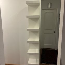 IKEA Lack Wall Shelf Unit White Like New 65$