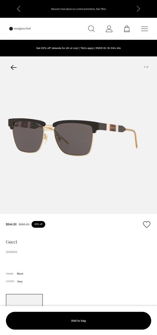 Gucci Sunglasses