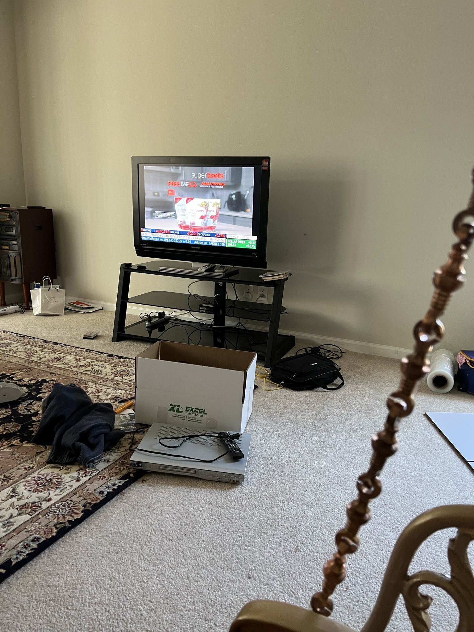 Magnavox  Tv 50 Inch With Sturdy Tv Stand