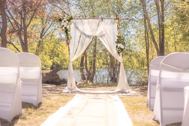 Wedding arch -(Natural BIRCH Wood)
