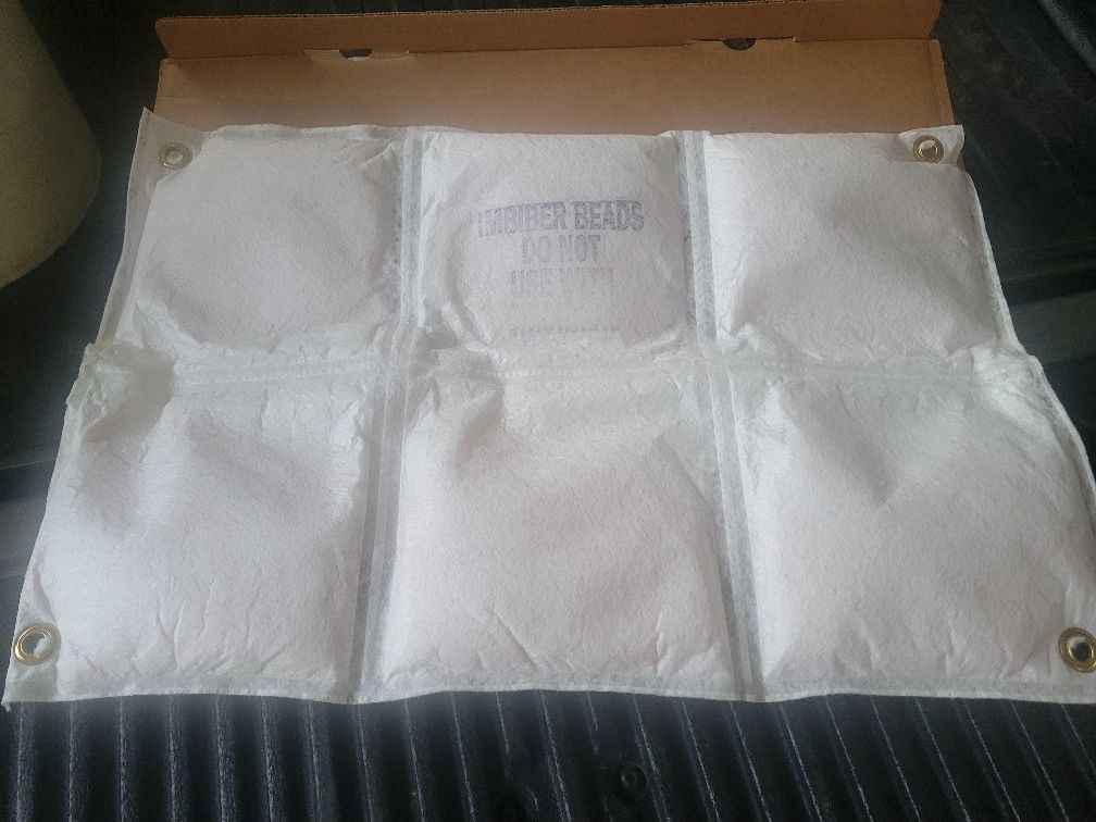 ABSORBANT PADS FOR ORGANIC CHEMICALS