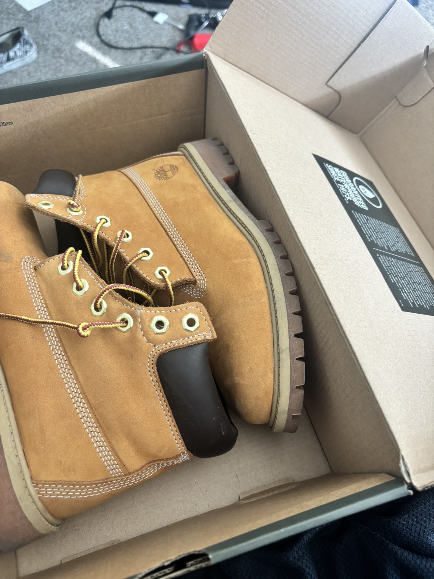 Timberlands Worn Twice For $100. I Paid $150 For Them Size 5.5 Youth