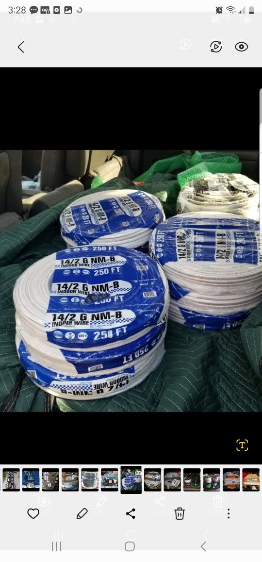 14/2 Romex 250ft