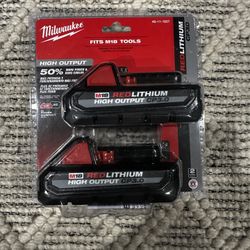 Milwaukee 18v 3.0ah Battery 2 Pack