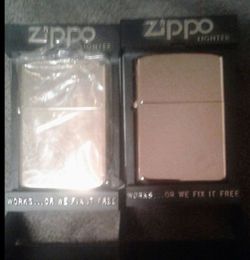 Men's brand new Zippo lighters