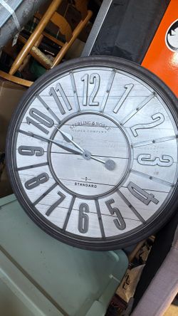 Wall clock. New