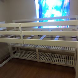 Bunk bed Canapy With Under Storage