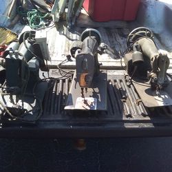 Old sewing machines