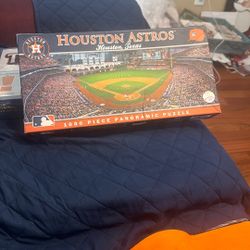 Houston Astros 1000 Piece Panoramic Puzzle