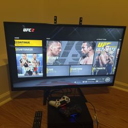 PS4 Slim 1tb With 2 Controllers And Headset 